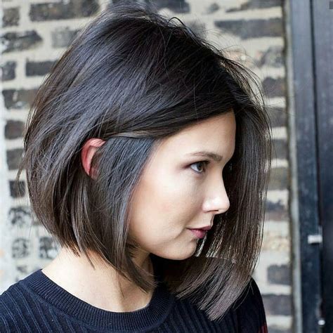 For cohesion, taper it at the temples. . Bob cuts for thick hair